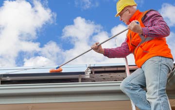 Whitepits soft wash roof cleaning